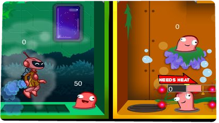 Galactic Gloop Zoo - teaching heat transfer