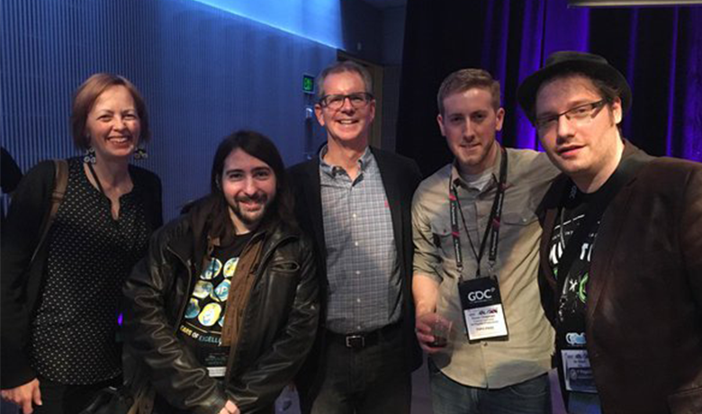 Meeting Chris Buck at GDC!